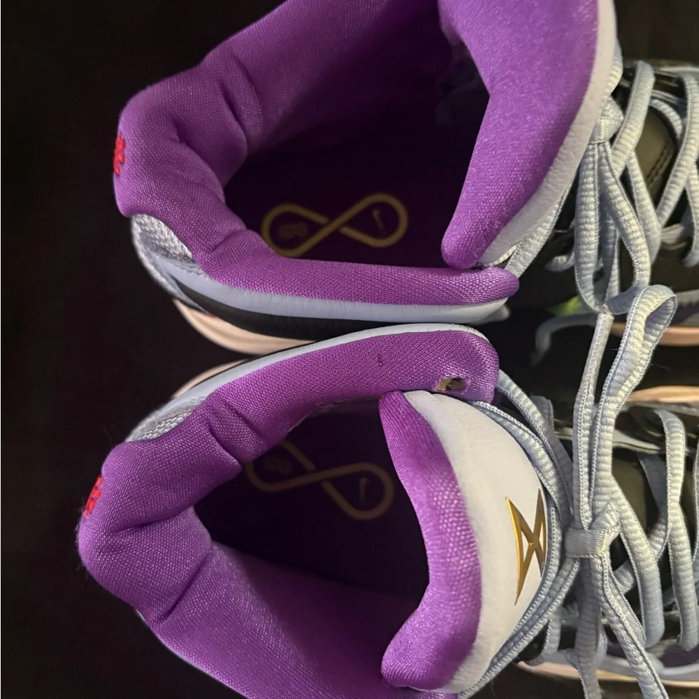 Nike Kyrie‎ Infinity Aluminum Sail Black Basketball Shoes Men’s 7.5 - Picture 5 of 10